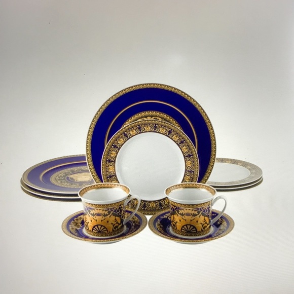 Rosenthal meets Versace 10 piece Medusa dinnerware - Picture 6 of 8